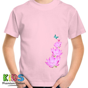 Kaos LOTUS AND  BUTTERFLY