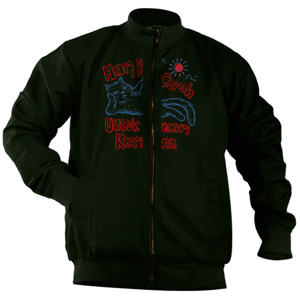 Jaket Bomber Cat Crazy