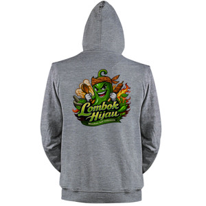 Jaket Hoodie Lombok Hijau