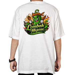 Kaos Oversize Lombok Hijau
