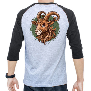 Kaos Raglan Kambing Jantan