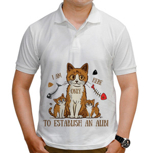 Kaos Polo Only here for Alibi