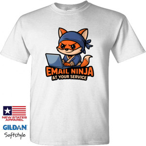 Kaos Email Ninja At Your Service