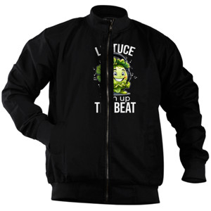 Jaket Bomber Lettuce Turn Up The Beat