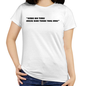 Kaos SaeBerkata03 Putih