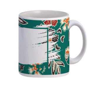 Mug Batik Hijau