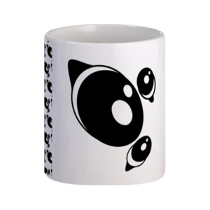 Mug Mug Gelas Gambar mata Air - Produk Distro