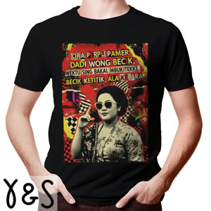 Kaos Mbok Ginuk Becik Ketitik Ala Ketara | punk style