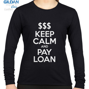 Kaos Keep Calm and Pay Loan (white)