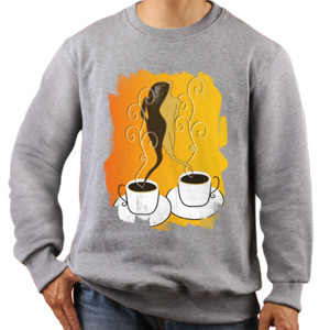 Jaket Sweater Coffee In Love 2