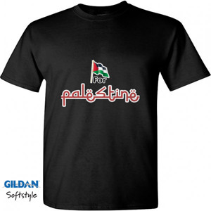 Kaos Short Sleeve Pria For Palestine