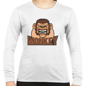 Kaos Distro Monyet Giant