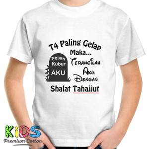 Kaos Kaos Wanita Seri Pesan Alam Kubur #4