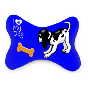 Bantal Mobil I love My Dog