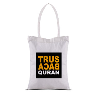 Tas Tote Tote Bag Vertikal Trus Baca Quran