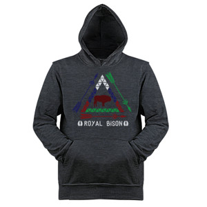 Jaket Hoodie Royal Bison