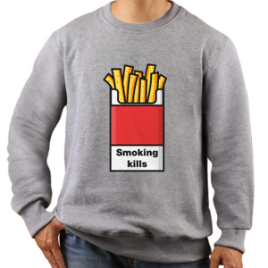 Jaket Sweater Smoking kill
