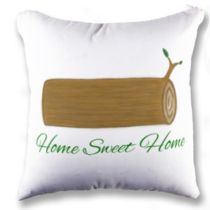 Bantal bantal sofa kayu kartun