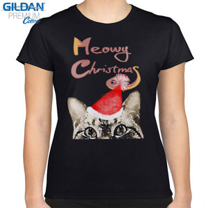 Kaos Meowy Christmas  