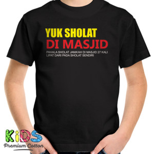 Kaos YUK SHOLAT DIMASJID