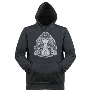 Jaket Hoodie Zodiak - Virgo Tribal  