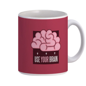 Mug use your brain 01