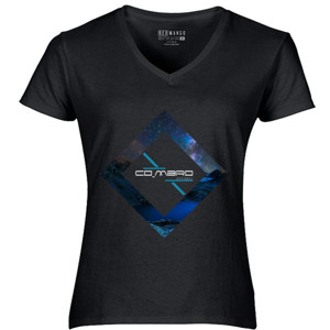 Kaos Kaos Wanita Random V-Neck by Co_mbro