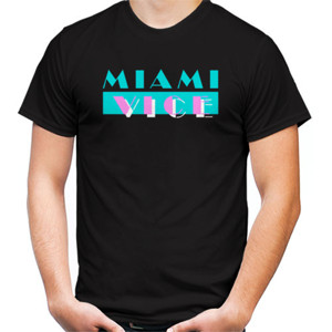 Kaos New MIAMI VICE 80'S Retro Classic TV Series