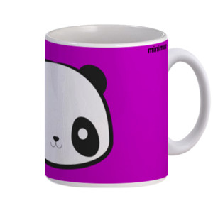 Mug gelas panda saya suka saya suka