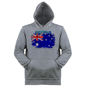 Jaket Hoodie Supporter Team Australia