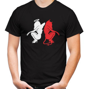 Kaos Distro Angel and Devil