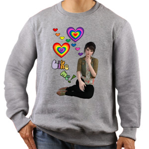 Jaket Sweater Like Me