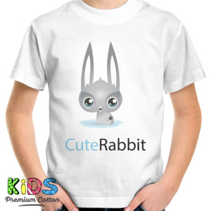 Kaos DISTRO CUTE RABBIT