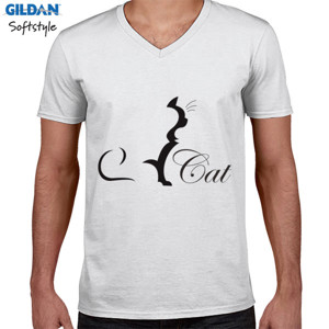 Kaos DISTRO SILHOUETE CAT