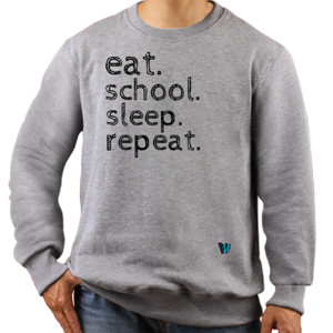 Jaket Sweater School Life