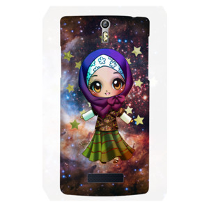Hijab Cartoon 3 Casing HP