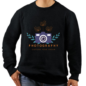 Jaket Sweater Distro Photographer leaf