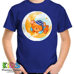 Kaos Koas Panda di Bulan - Kaos Panda Keren