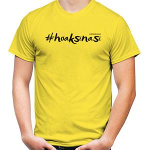 Kaos #hoaksinasi black