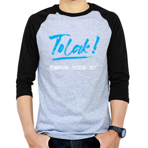 Kaos Raglan Tolak