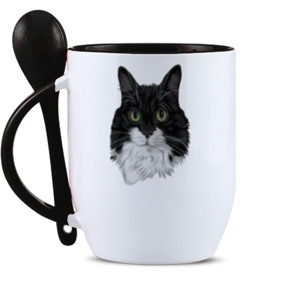 Mug Sendok Cat Lovers Verrah Store