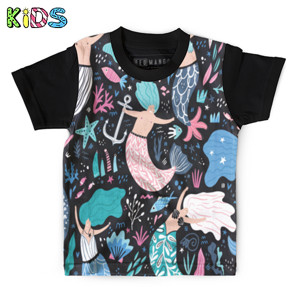 Kaos Anak Full-Print kaos anak fullprint putri duyung 