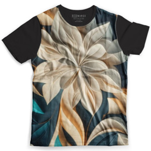 Kaos Fullprint Floral fractal 