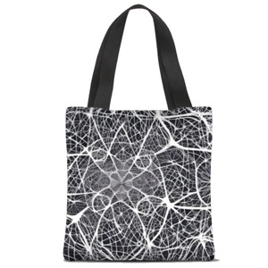 Tas Tote Fullprint wave function