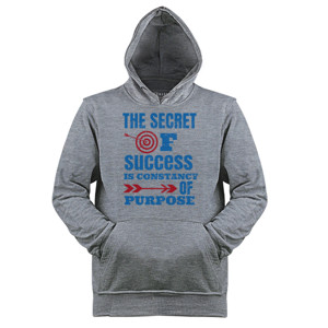 Jaket Hoodie The Secret of success is Constancy of Purpose