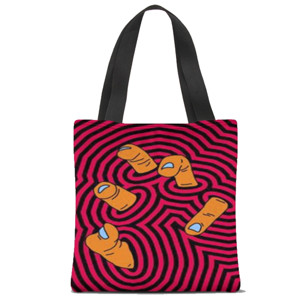 Tas Tote Fullprint TAS TOTE FULLPRINT MOTIF HAND