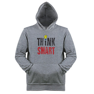 Jaket Hoodie Think Smart