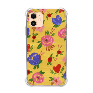 Casing HP Yellow Flower Pattern
