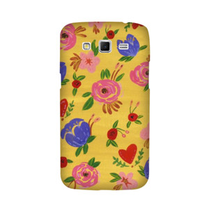 Yellow Flower Pattern Casing HP
