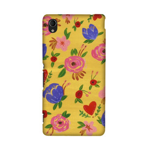 Yellow Flower Pattern Casing HP